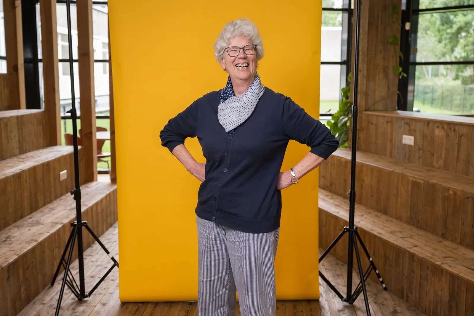 Portret van oud-leerling Ineke Ooteman-Gosens